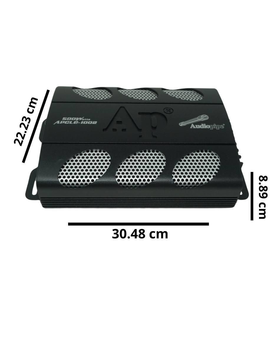 Amplificador para auto APCLE1002 de 5 V 6