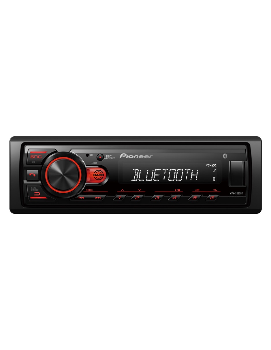 Autoestéreo un din MVH-S235BT 2