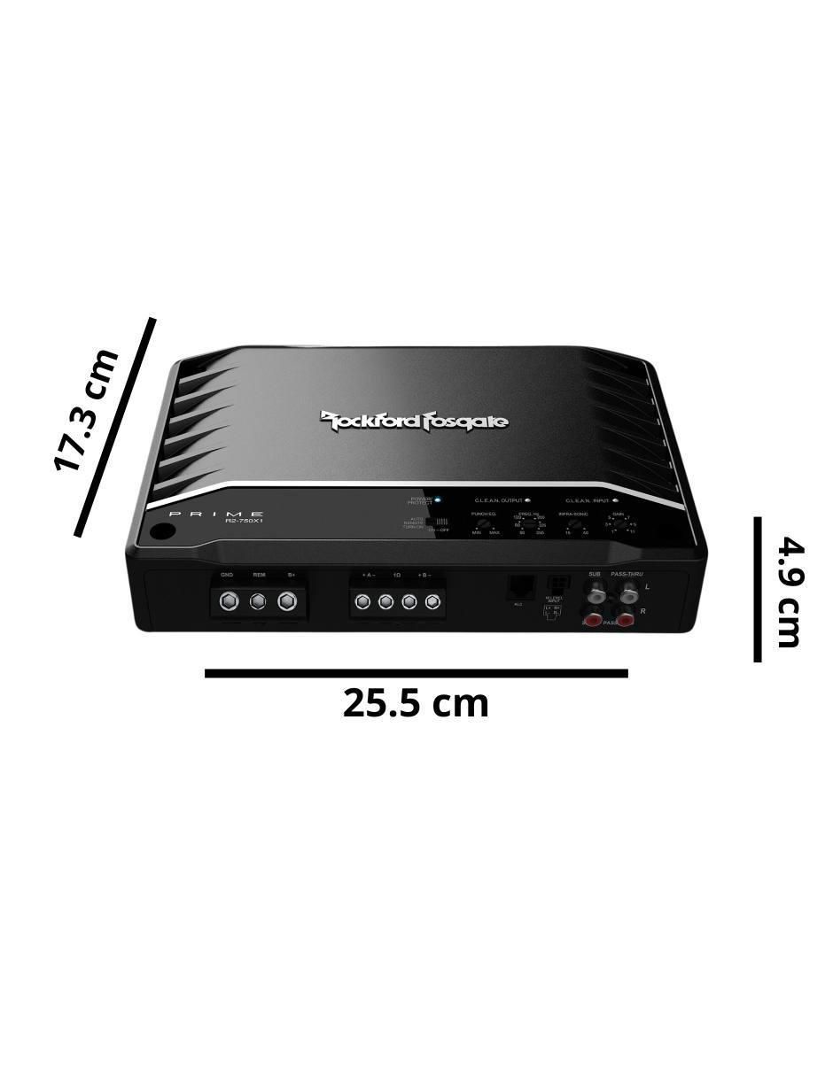 Amplificador para auto R2750X1 de 9.16 VDC 5