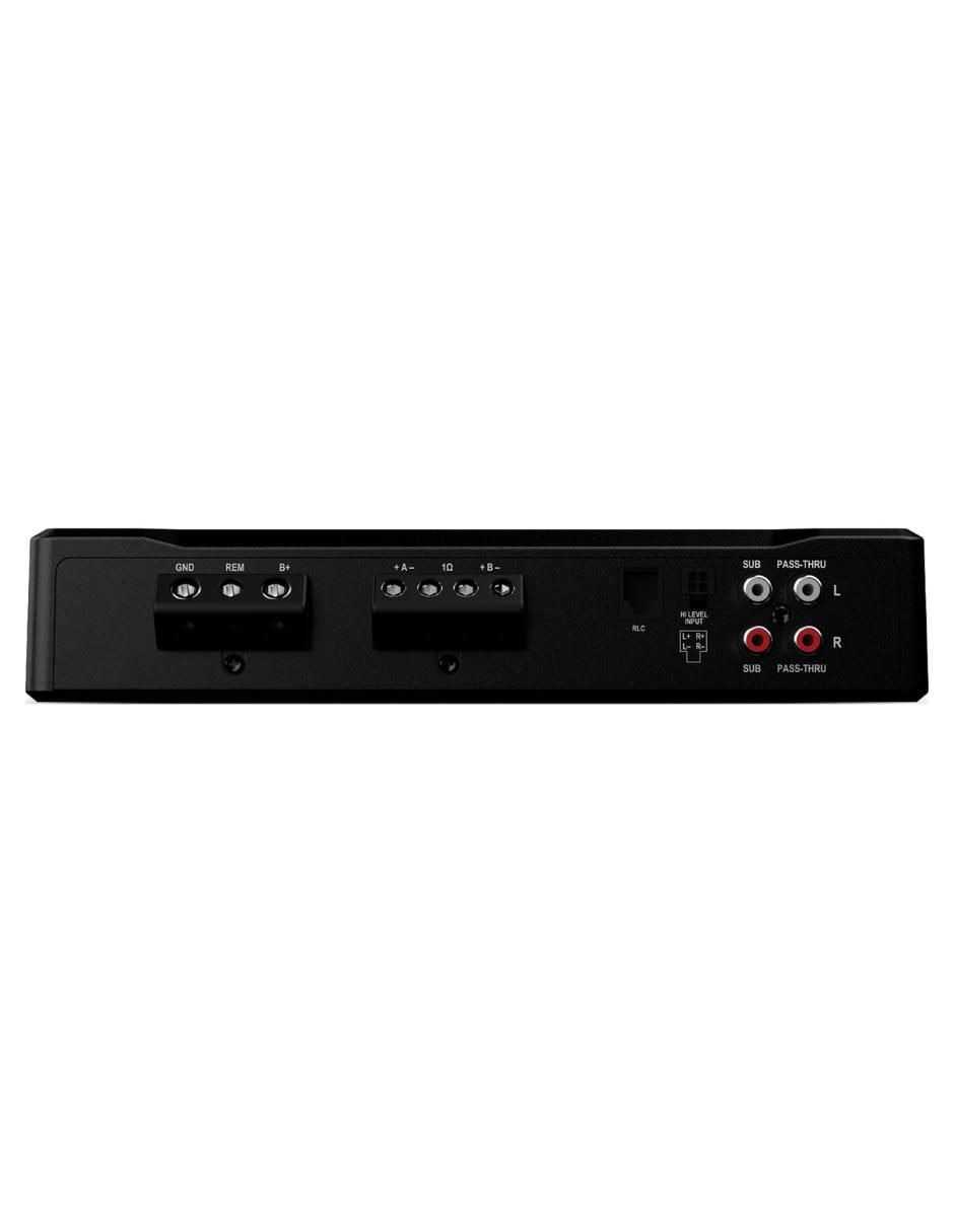Amplificador para auto R2750X1 de 9.16 VDC 3