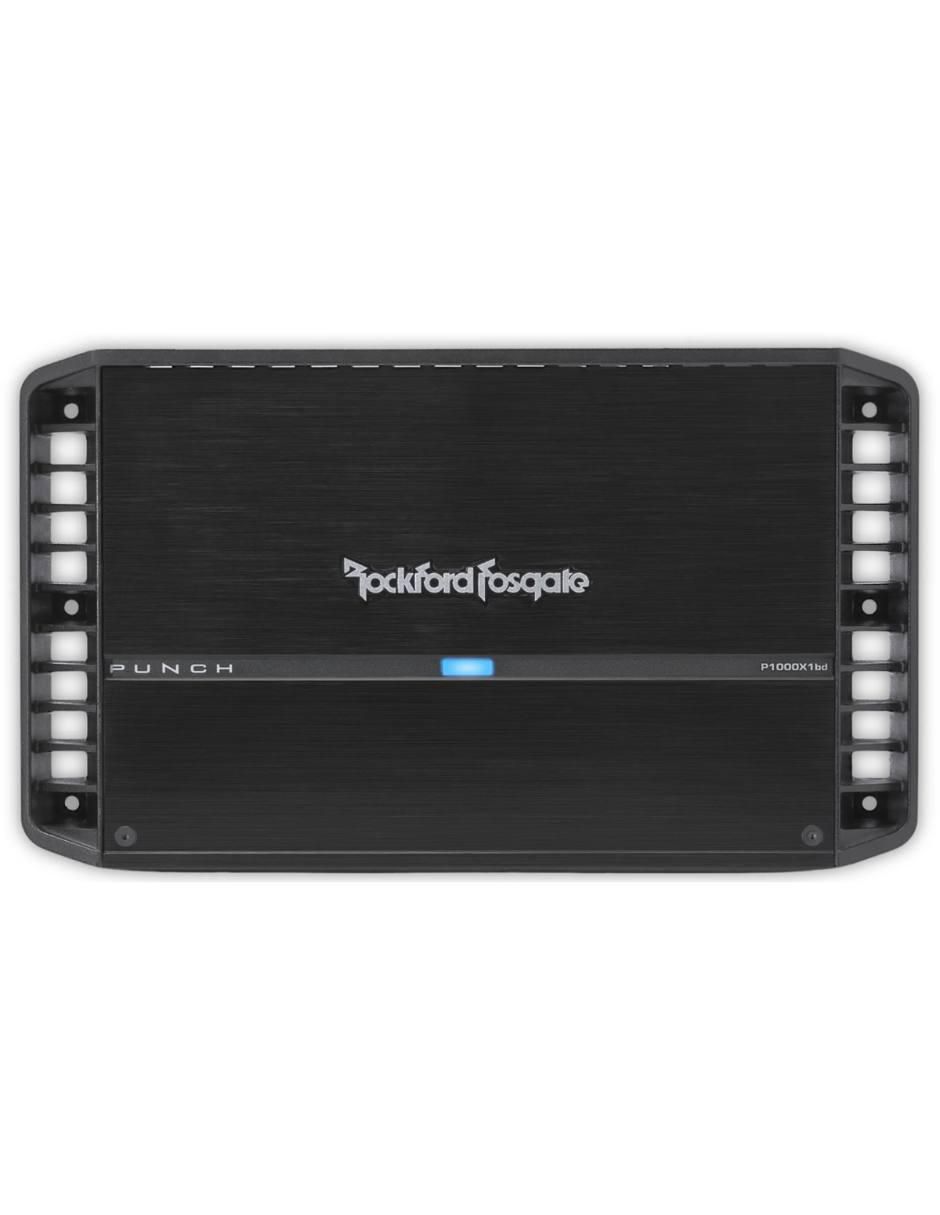 Amplificador para auto P1000X1BD de 9.16 VDC Amplificador para auto P1000X1BD de 9.16 VDC