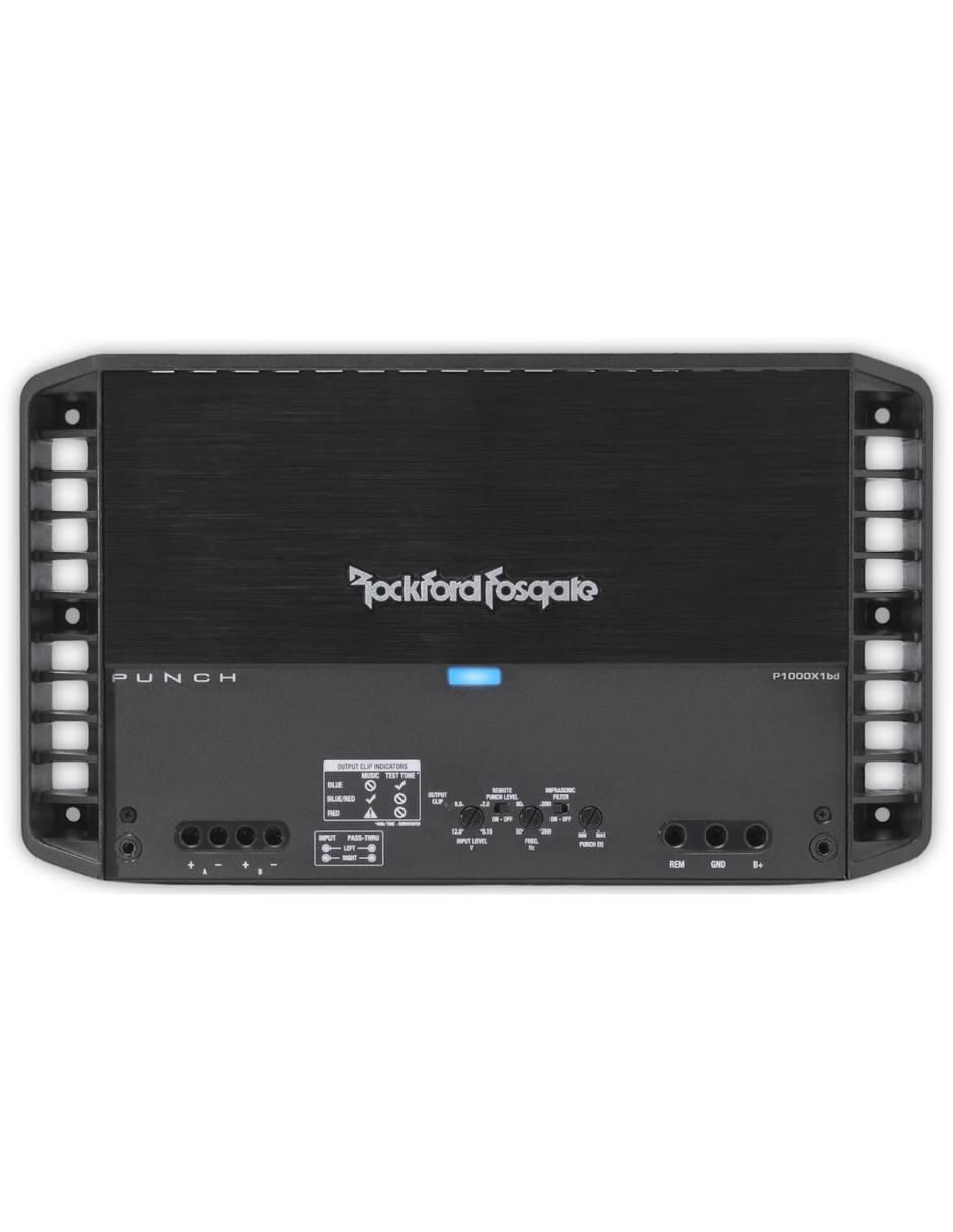 Amplificador para auto P1000X1BD de 9.16 VDC 2