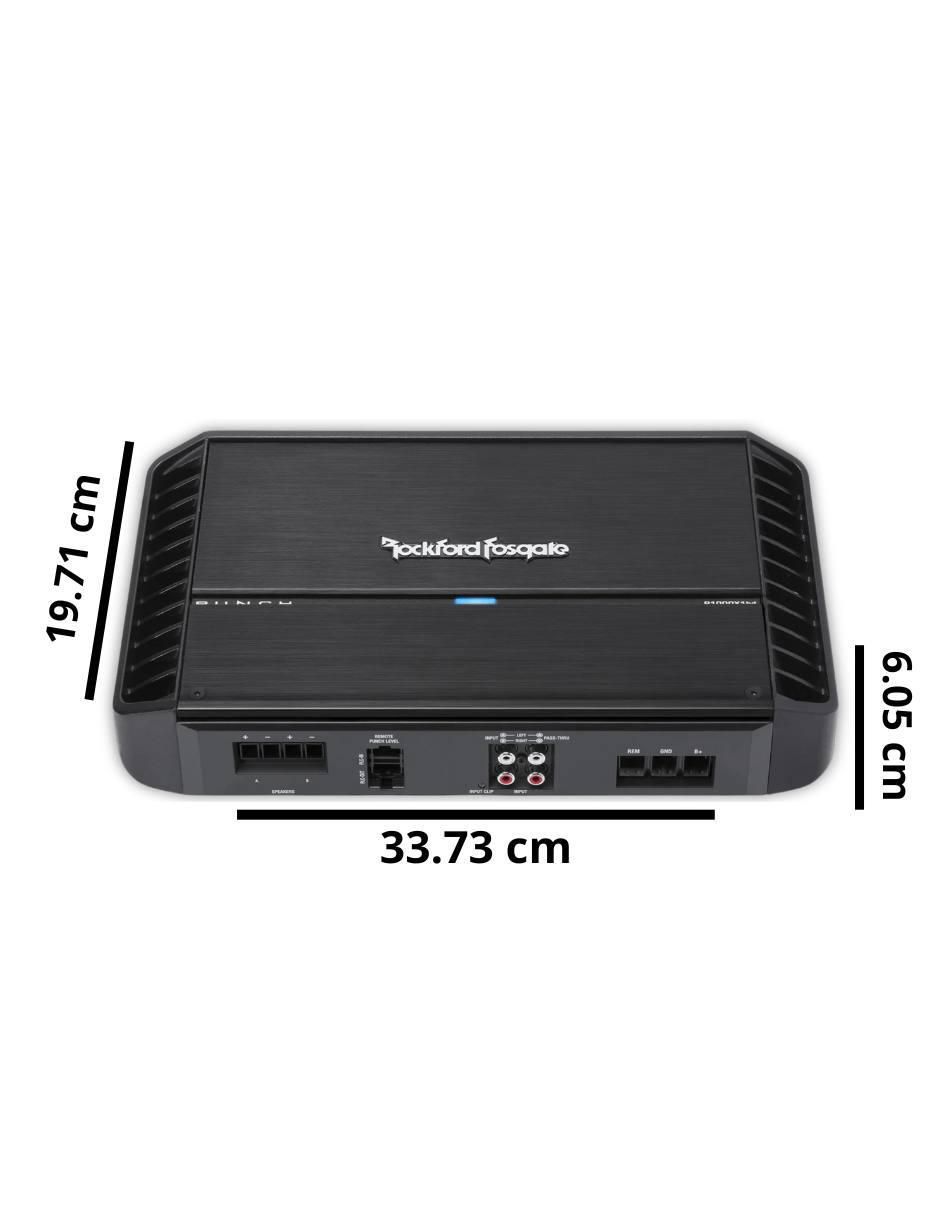 Amplificador para auto P1000X1BD de 9.16 VDC 6