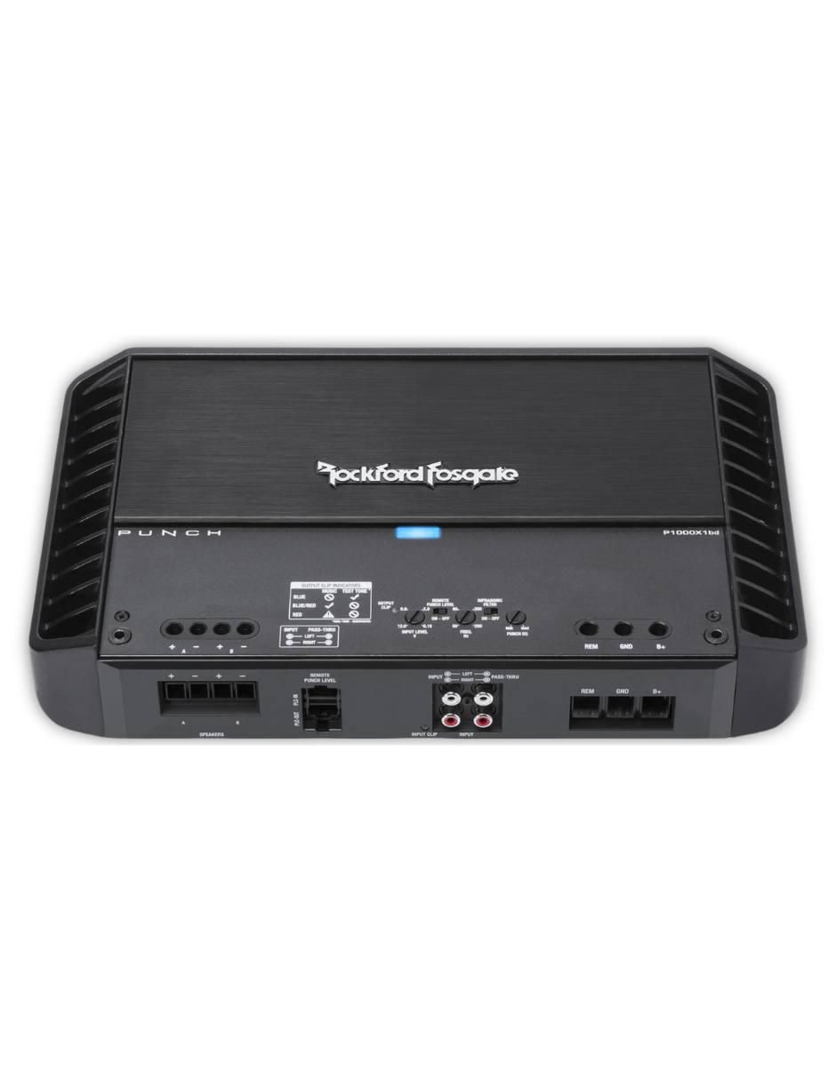 Amplificador para auto P1000X1BD de 9.16 VDC 3