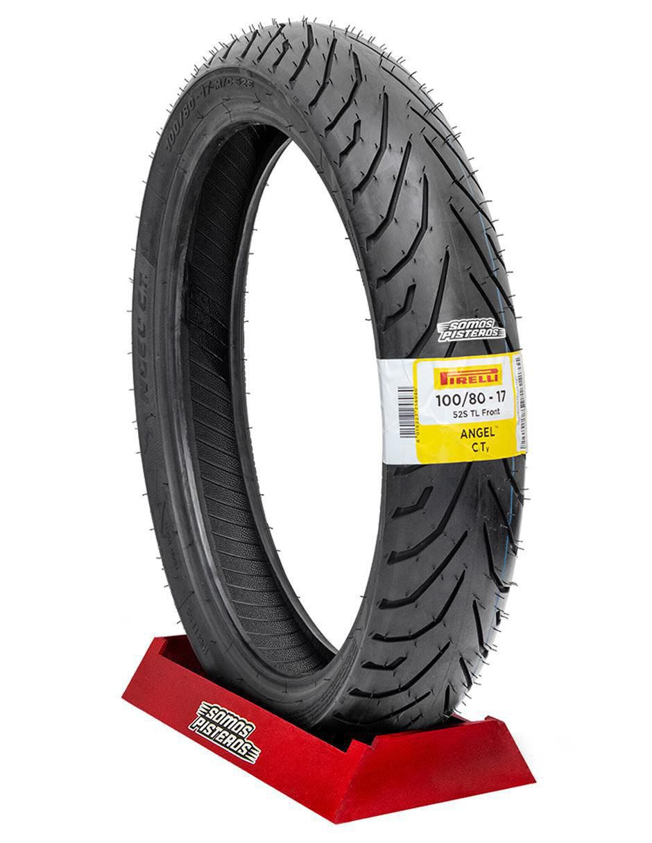 Llanta para moto Angel City 100/80-17 52S SC 100/80R17 Llanta para moto Angel City 100/80-17 52S SC 100/80R17