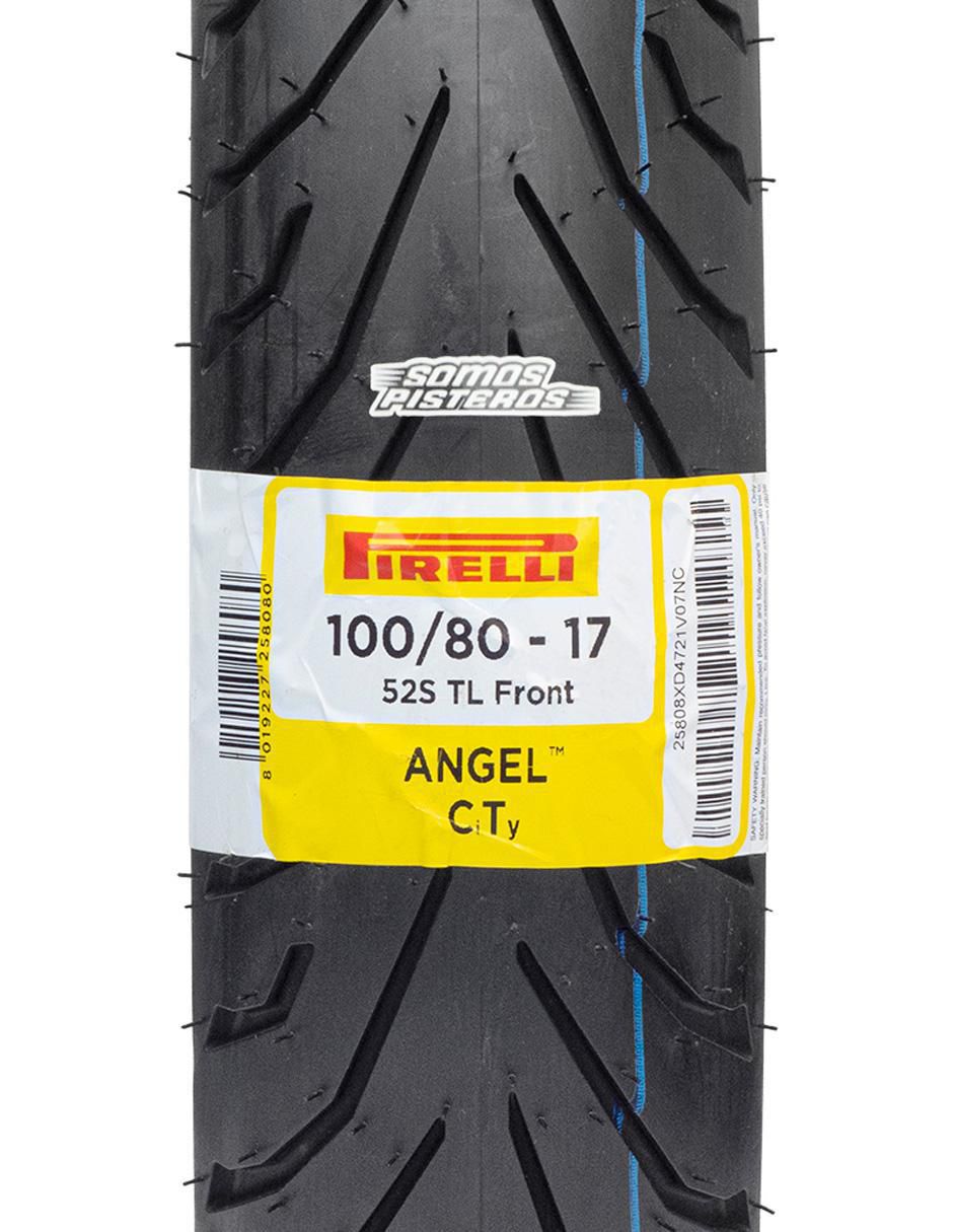 Llanta para moto Angel City 100/80-17 52S SC 100/80R17 4