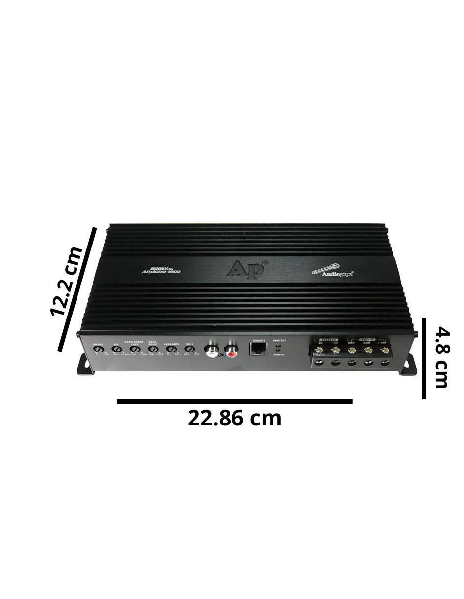 Amplificador para auto APMCRO1800 de 16 V 5