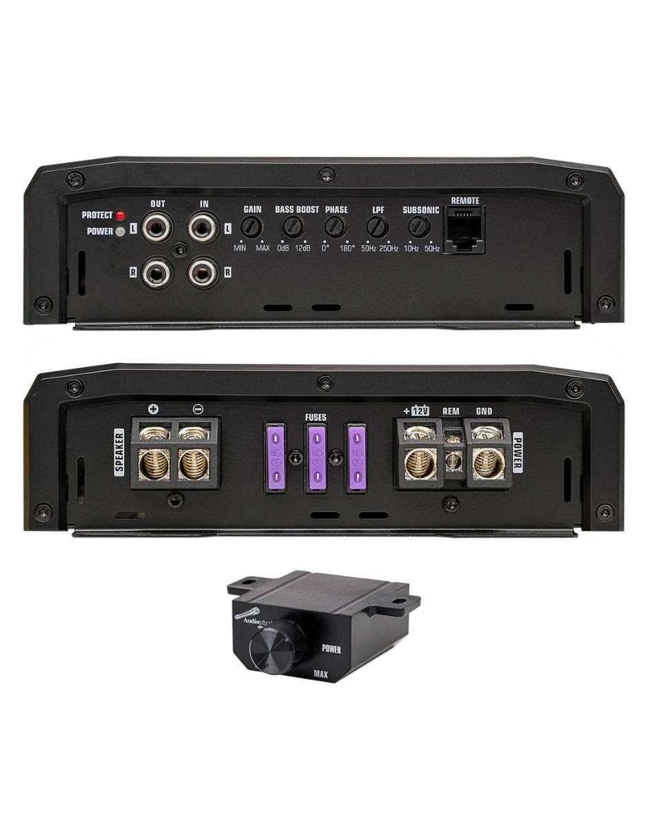 Amplificador para auto APXL13001 de 12 V 4