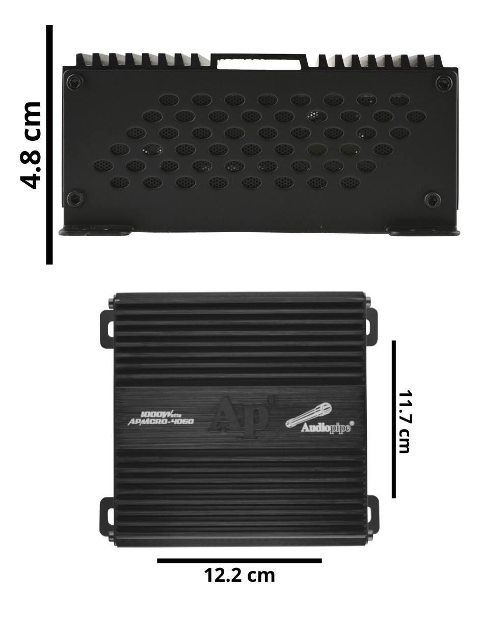 Amplificador para auto APMCRO4060 de 16 V 5