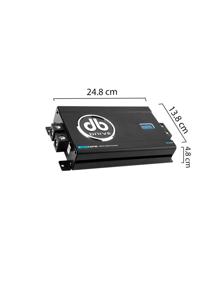 Amplificador para auto NEO CAP10 de 12 VDC 4