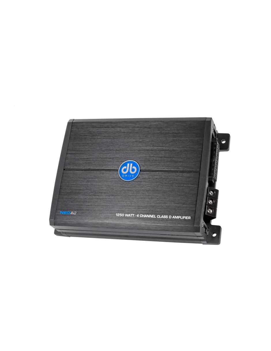 Amplificador para auto NEO4V2 de 5 V Amplificador para auto NEO4V2 de 5 V