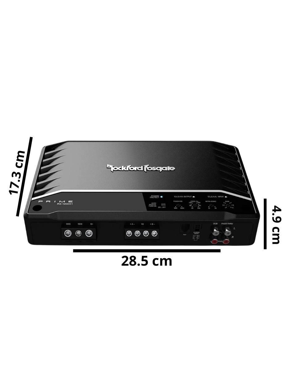 Amplificador para auto R21200X1 de 9.16 VDC 5