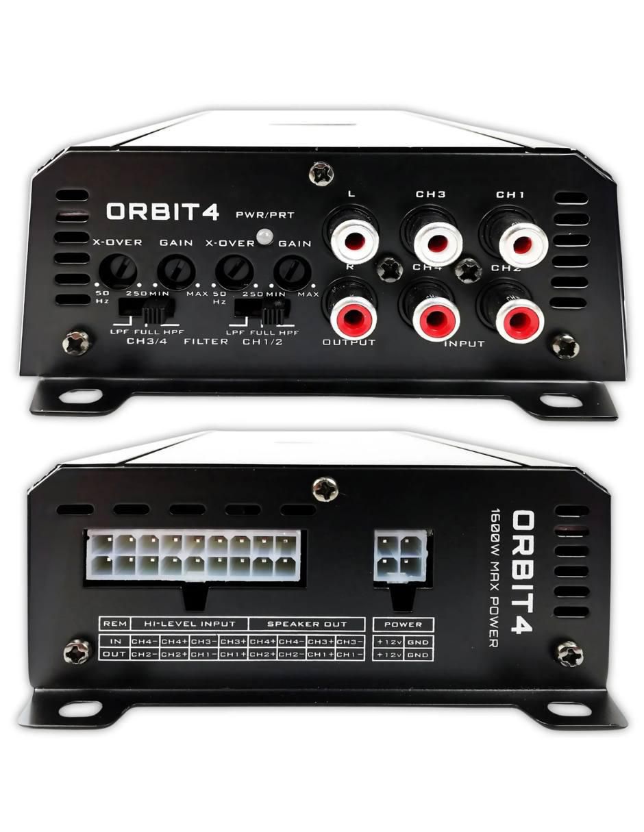 Amplificador para auto ORBIT4 de 9.16 VDC 4