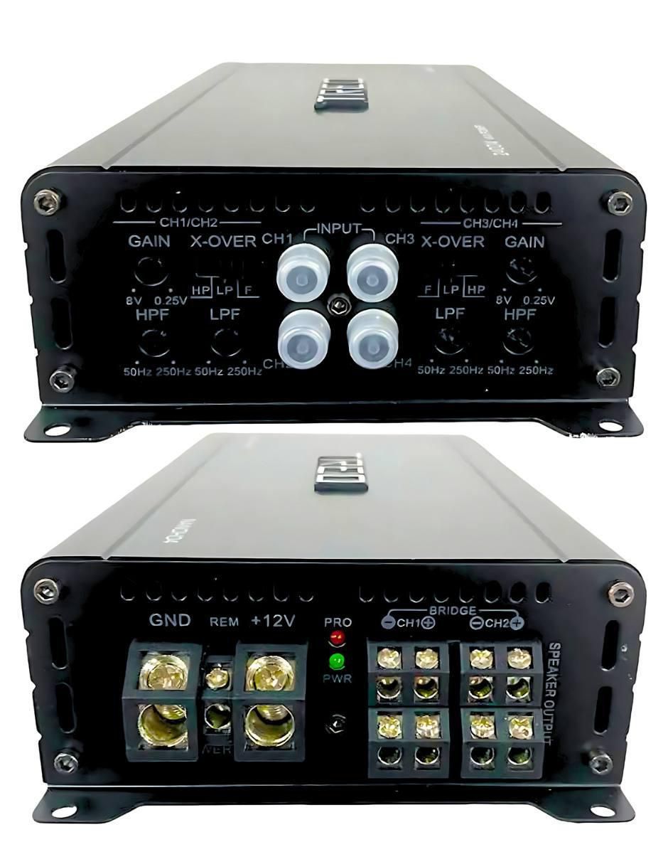 Amplificador para auto NANOHD4 de 9.16 VDC 5