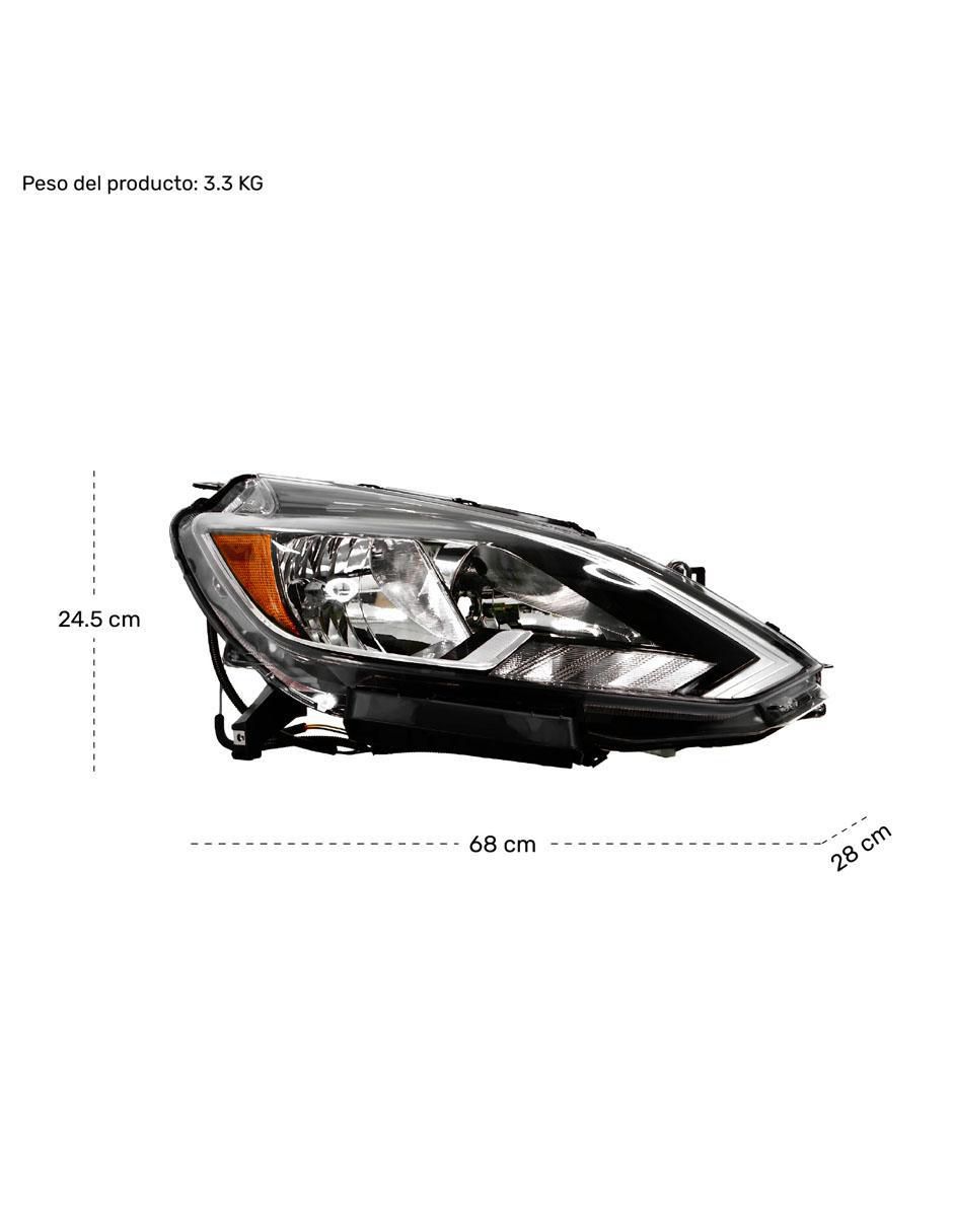 Faro exterior Nissan Sentra 2018 6