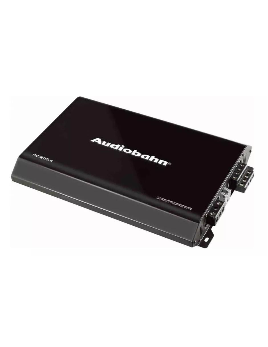 Amplificador para auto AC1200.4BK de 8 V Amplificador para auto AC1200.4BK de 8 V