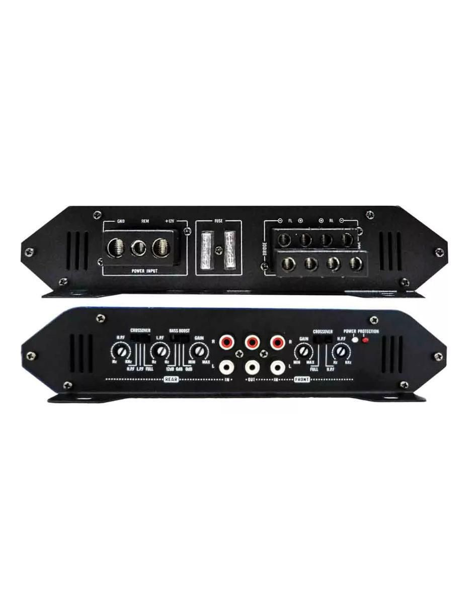 Amplificador para auto AC1200.4BK de 8 V 2