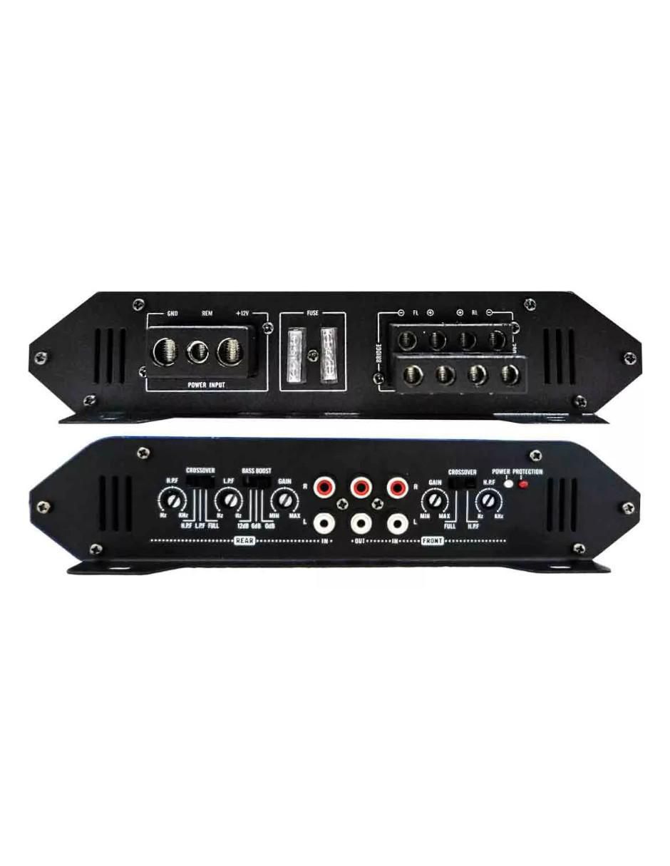 Amplificador para auto AC1200.4BL de 8 V 3
