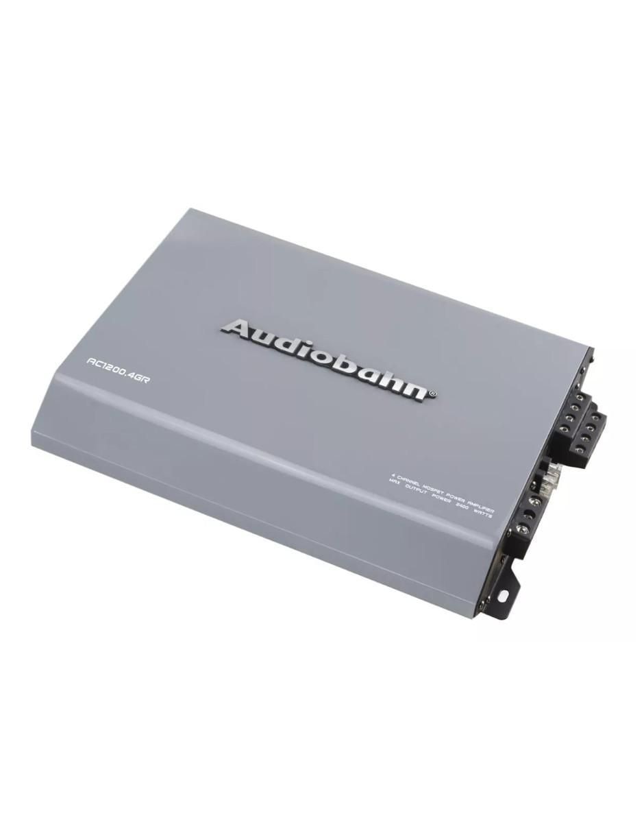 Amplificador para auto Ac1200.4GR de 8 V 2