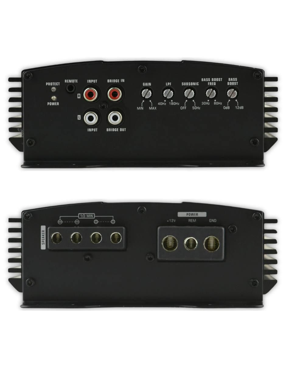 Amplificador para auto APMN1300 de 12 V 5