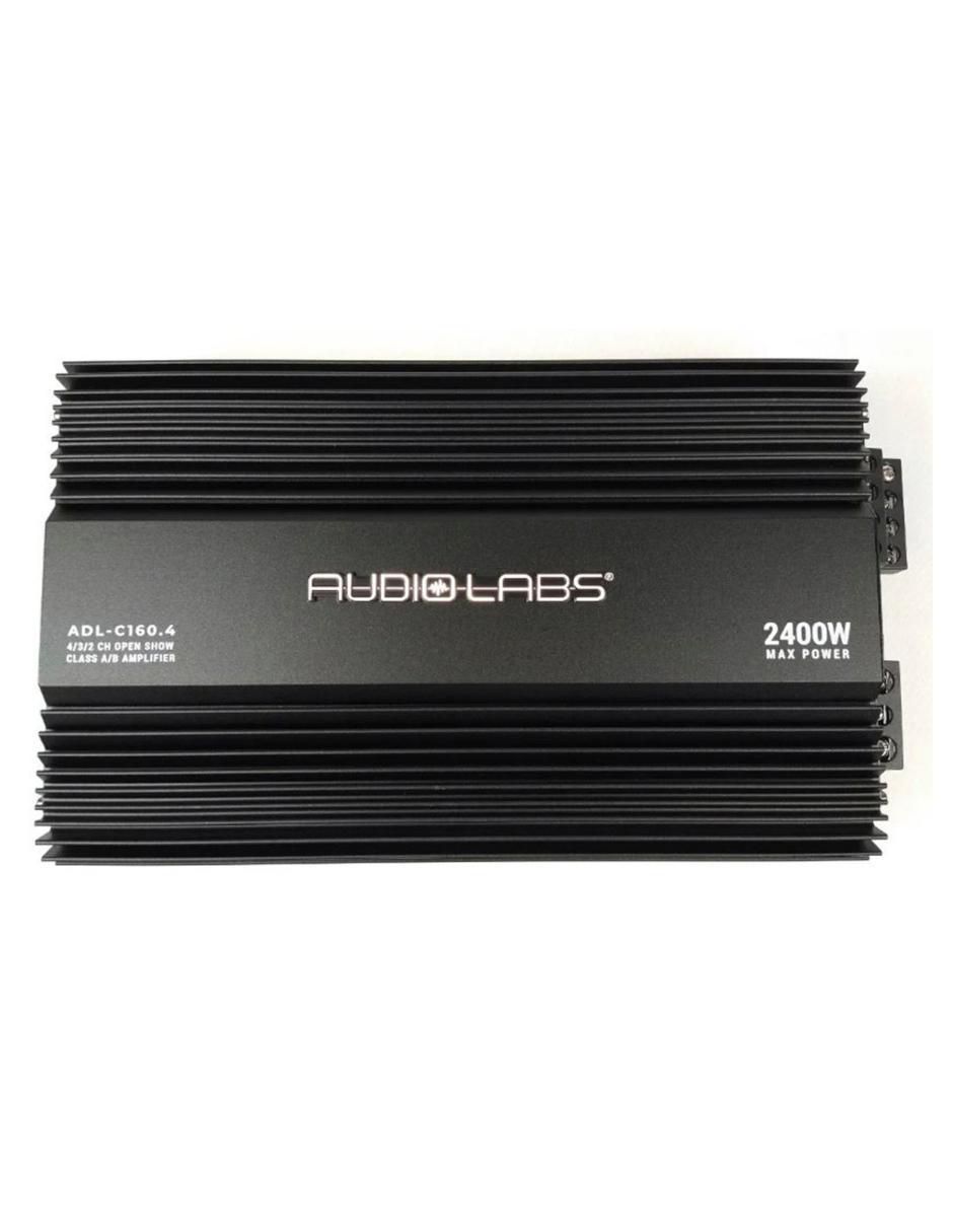 Amplificador para auto ADL-C160.4 de 10 - 16 V 2