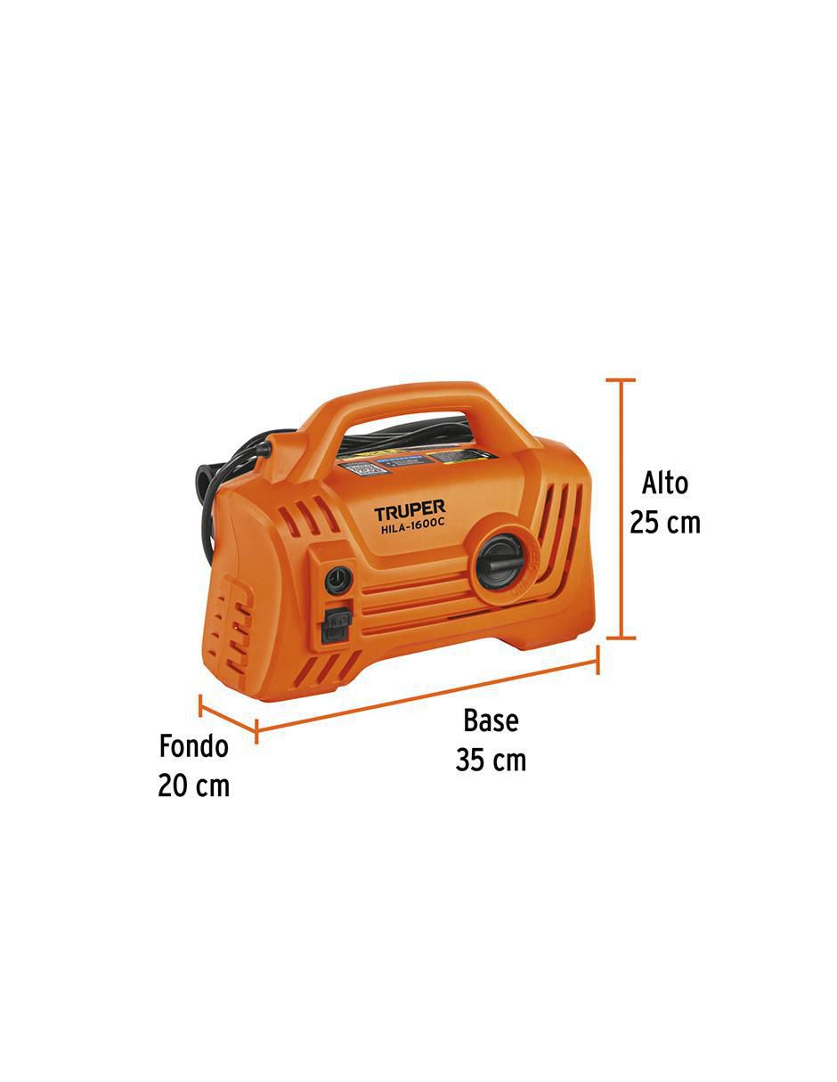 Hidrolavadora 1600 psi 3