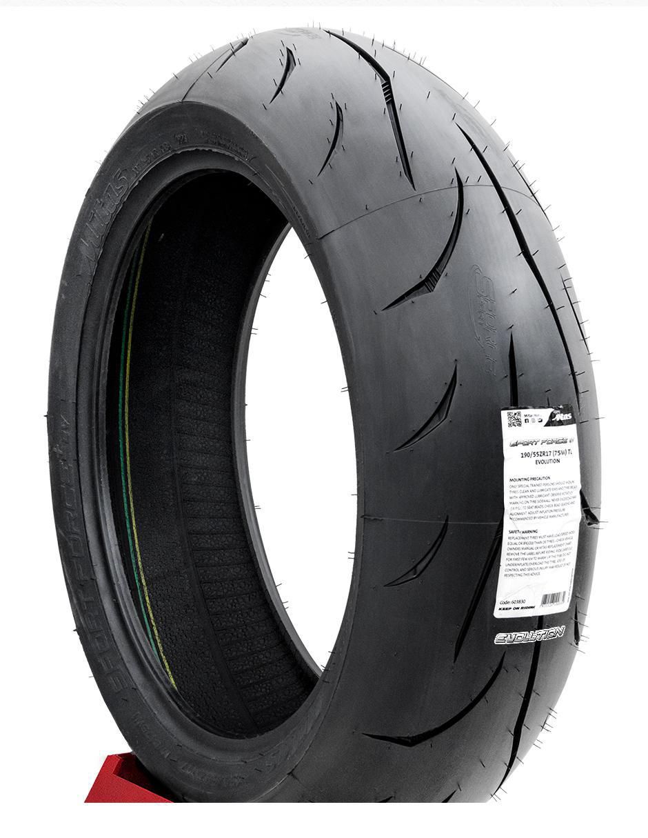 Llanta para moto Sport Force+ Ev 190 / 55 R17 Llanta para moto Sport Force+ Ev 190 / 55 R17