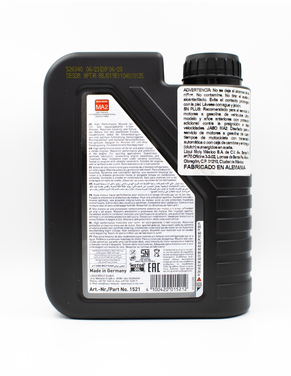 Aceite para moto 10W-40 1 L 2