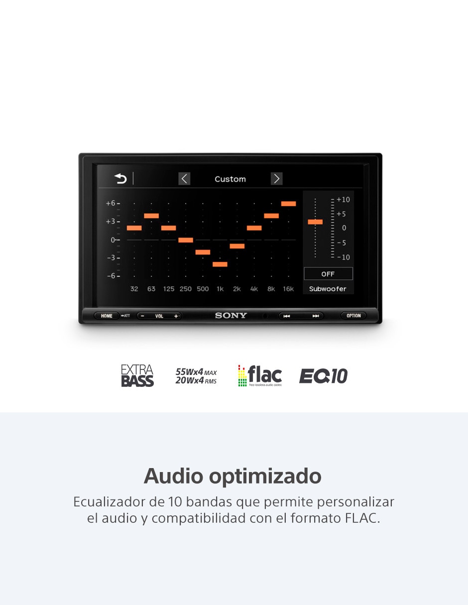 Autoestéreo doble din XAV-1600 6