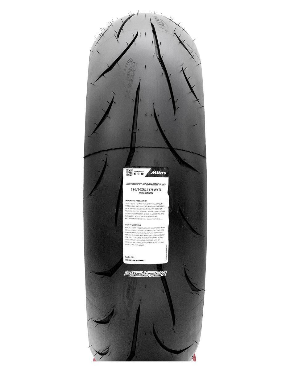 Llanta para moto Sport Force+ Ev 180 / 60 R17