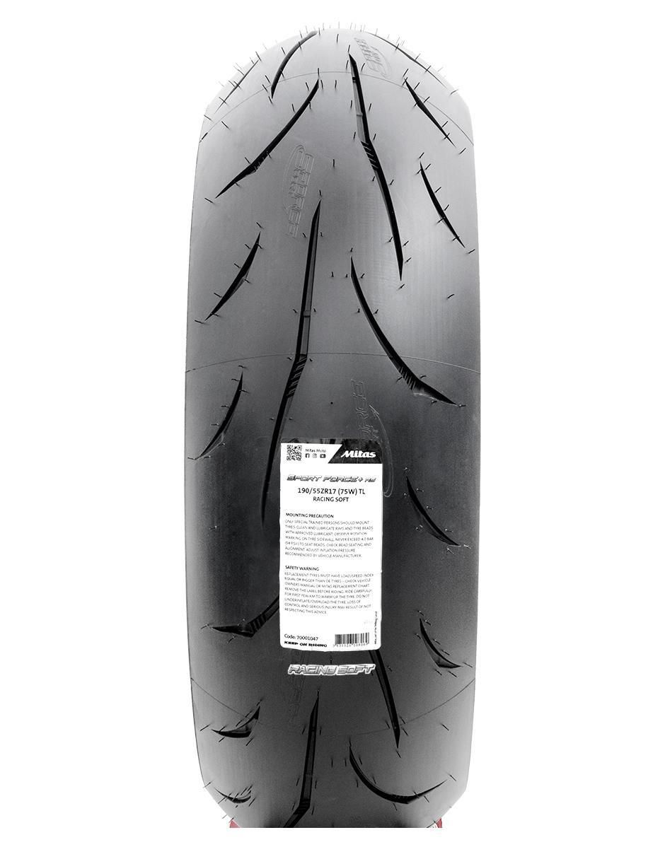 Llanta para moto Sport Force+ Rs 190/55R17 3