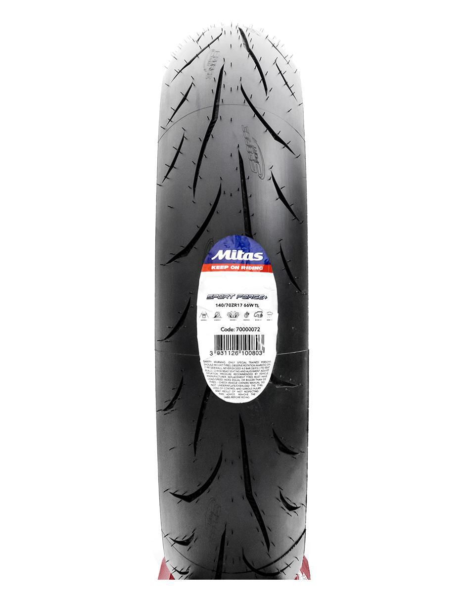 Llanta para moto Sport Force+ 140/70R17 3