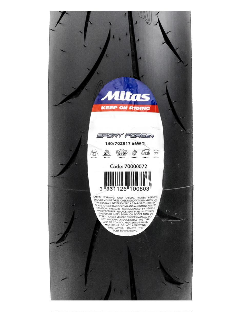 Llanta para moto Sport Force+ 140/70R17 4