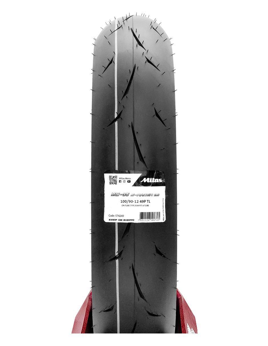 Llanta para moto Mc35 S-Racer Soft 100 / 90 R12 2