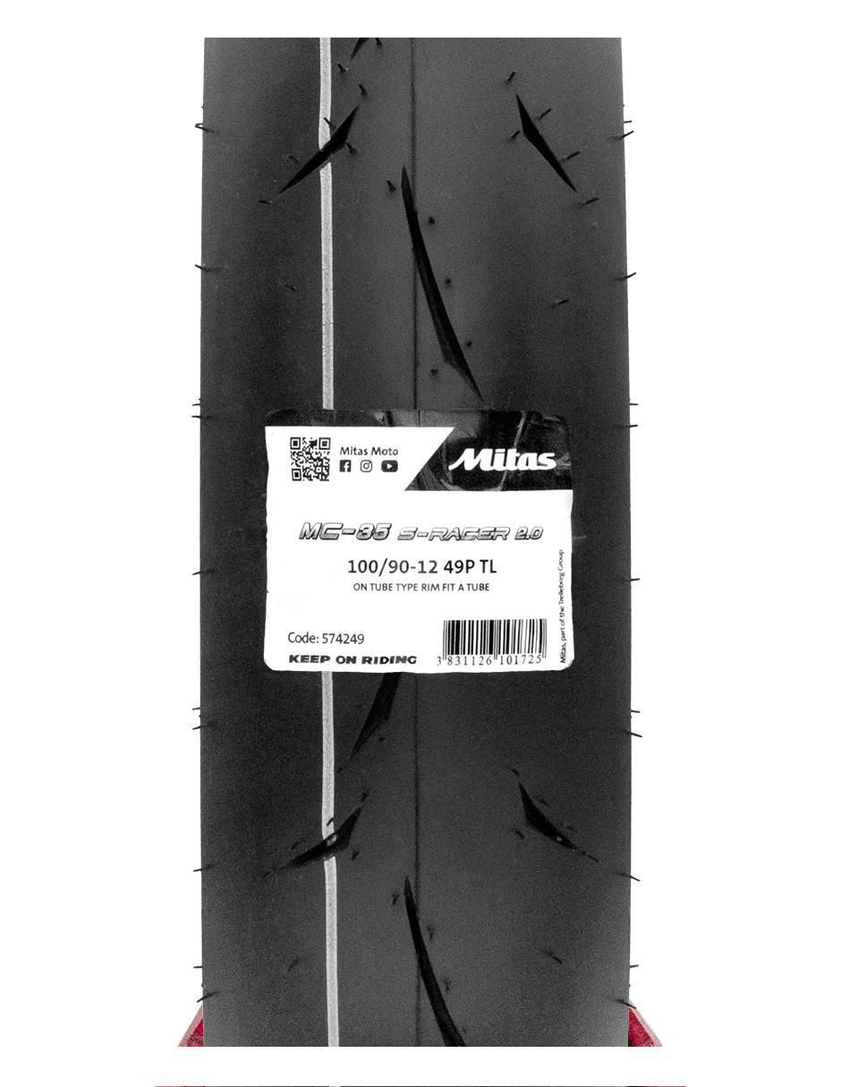 Llanta para moto Mc35 S-Racer Soft 100 / 90 R12 3