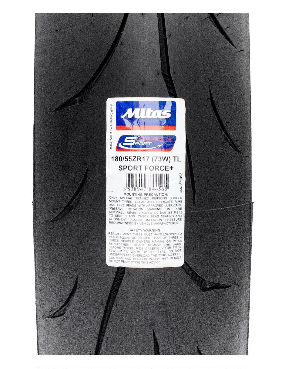 Llanta para moto Sportforce+ 180 / 55 R17 4