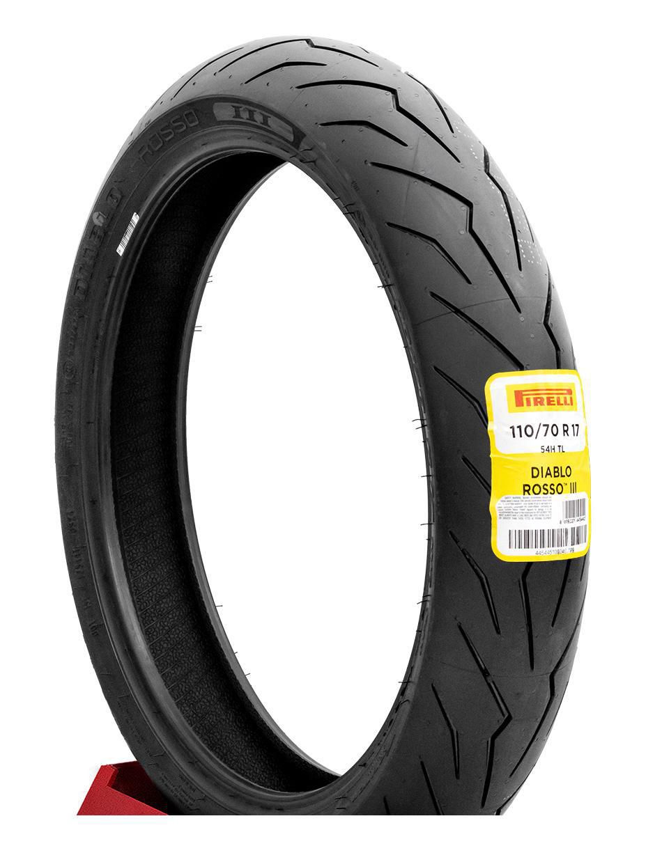 Llanta para moto Pirelli Diablo Rosso Iii 110 / 70 R17 | Suburbia
