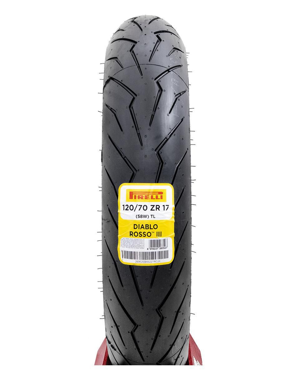 Llanta para moto Diablo Rosso Iii  120 / 70 R17 2