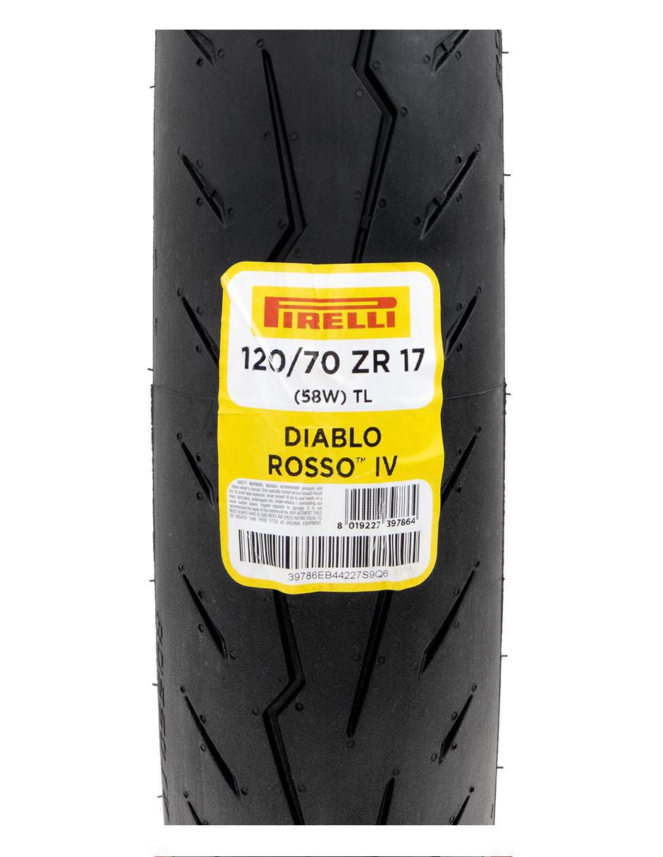 Llanta para moto Diablo Rosso Iv 120 / 70 R17 3