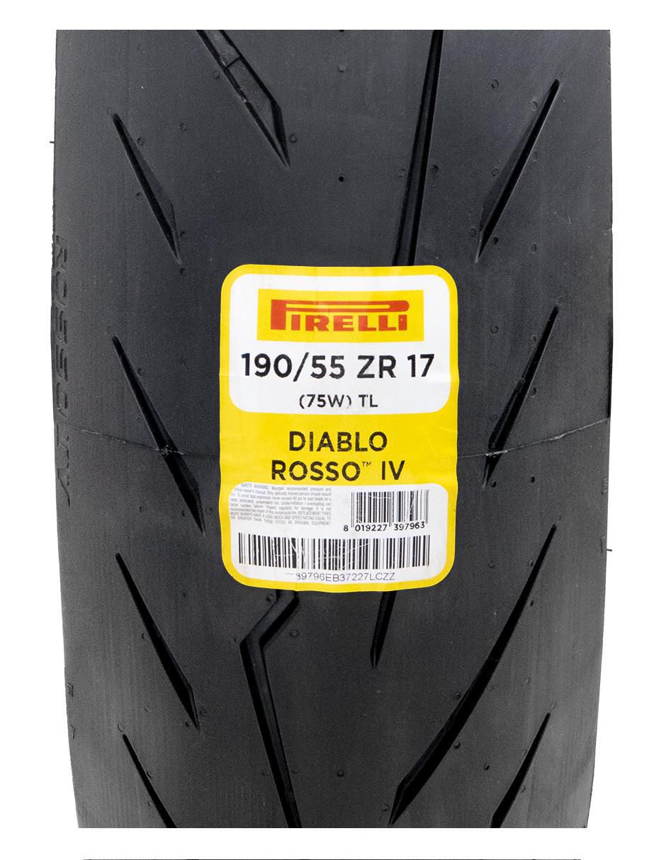 Llanta para moto Diablo Rosso Iv 190 / 55 R17 4