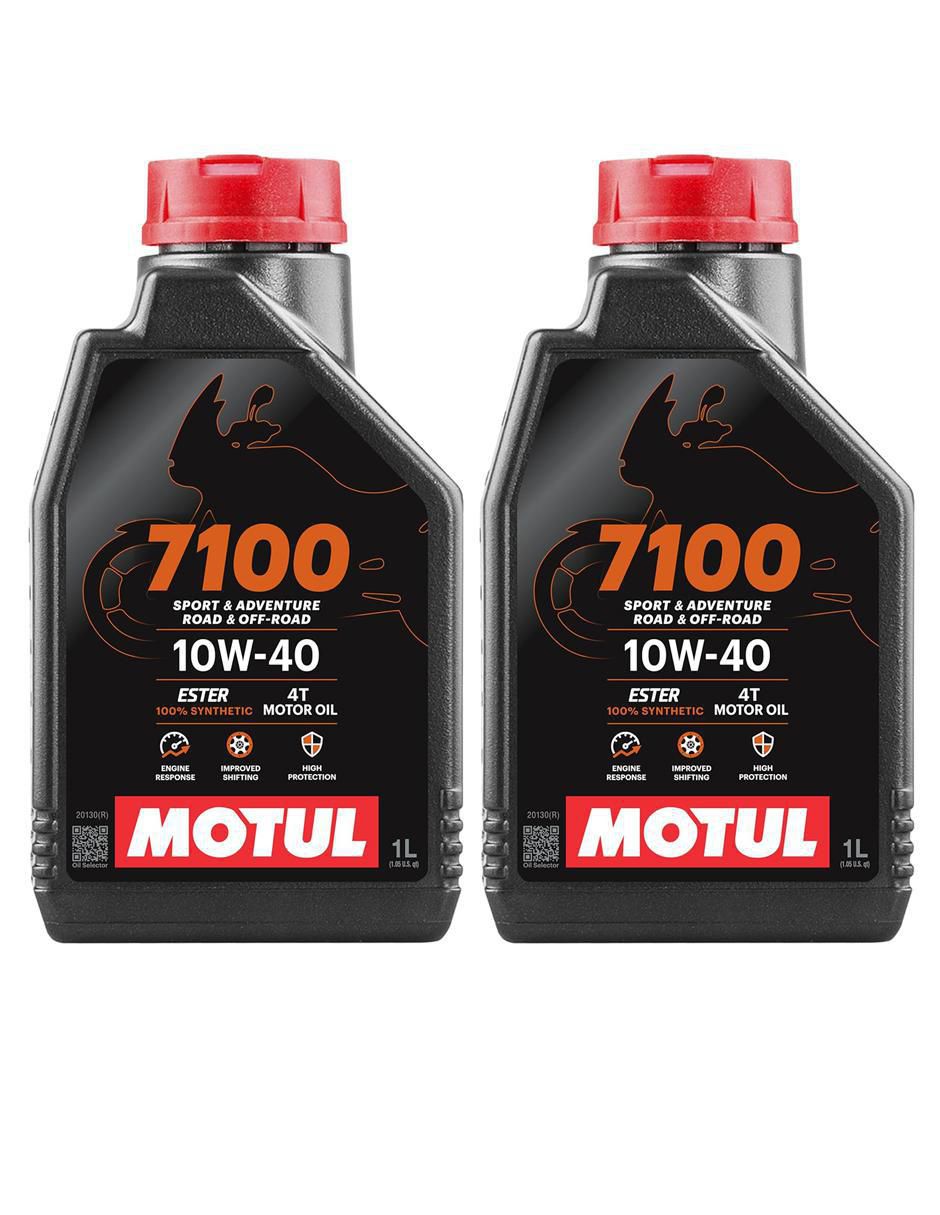 Aceite sintético para moto 10W-40 2 L 1
