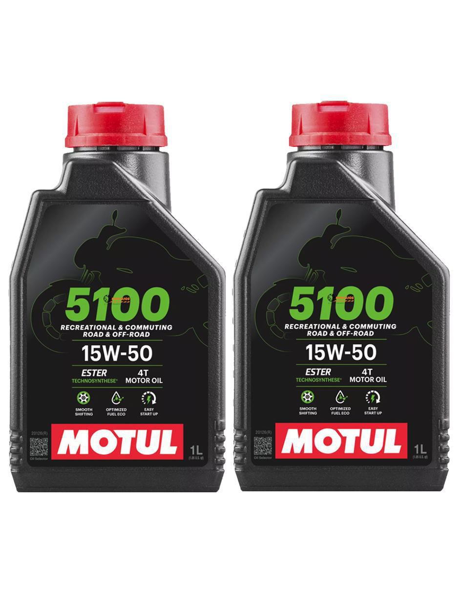 Aceite sintético para moto 15W-50 2 L Aceite sintético para moto 15W-50 2 L