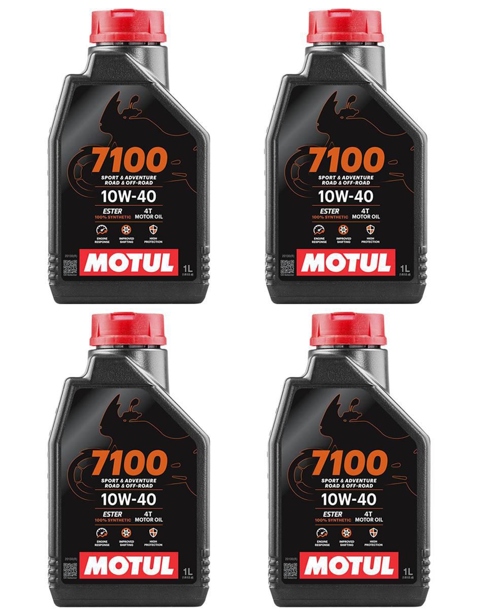 Aceite sintético para moto 10W-40 4 L 1
