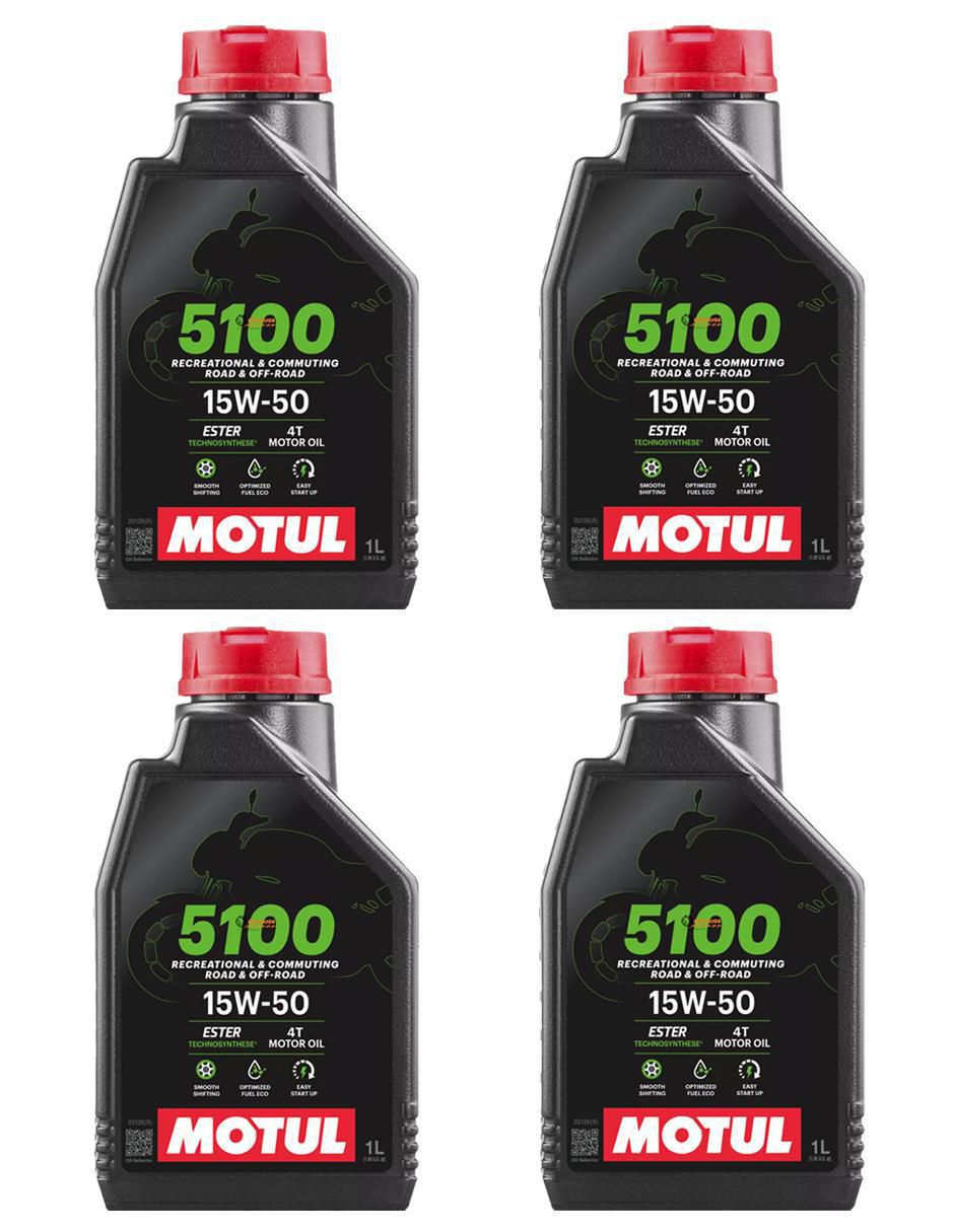 Aceite sintético para moto 15W-50 4 L Aceite sintético para moto 15W-50 4 L