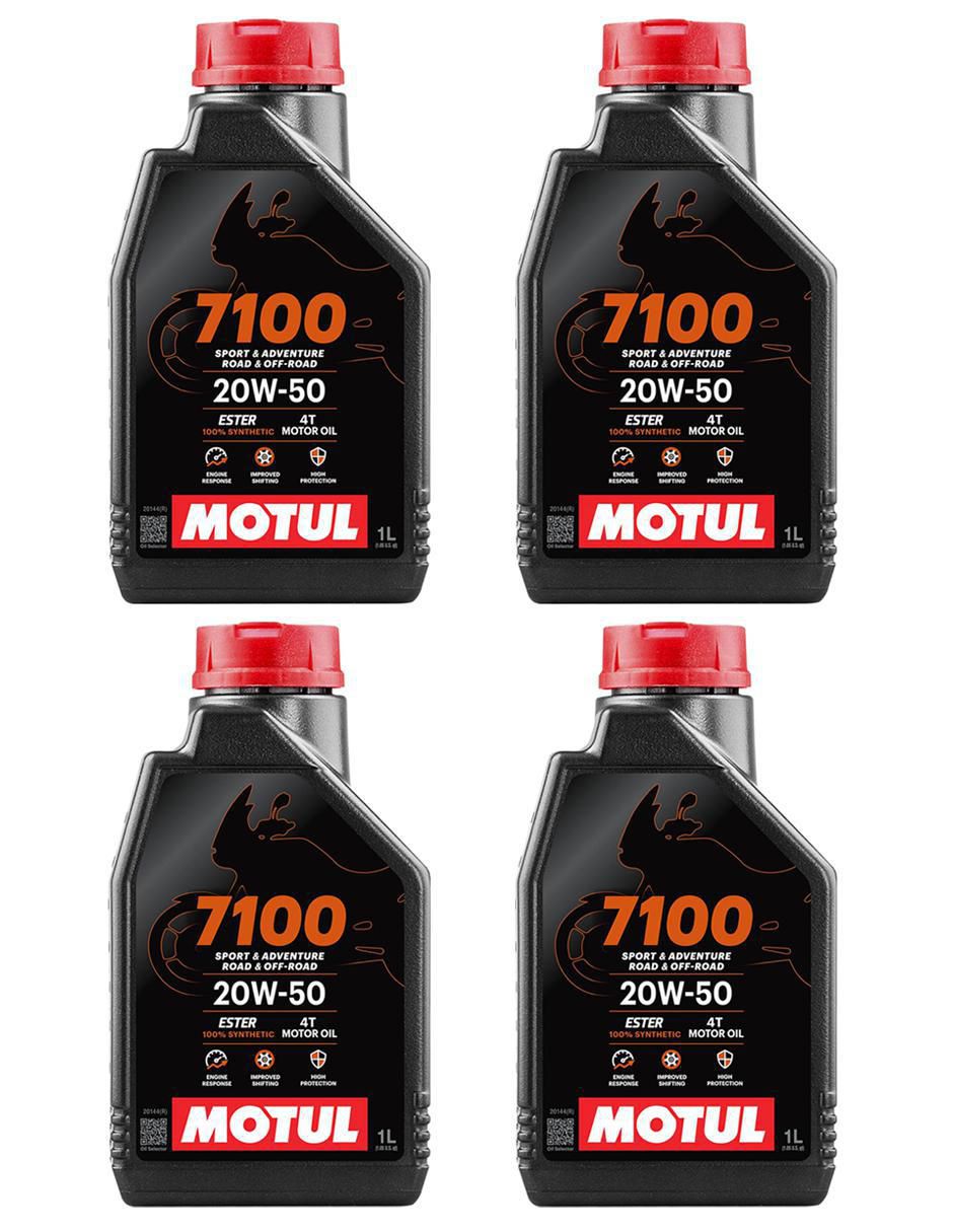 Aceite sintético para moto 20W-50 4 L