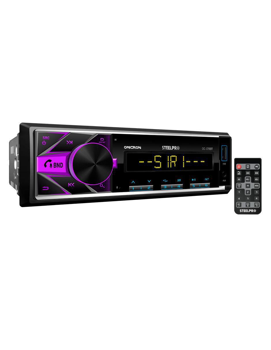 Autoestéreo un din subwoofer OC-015BT