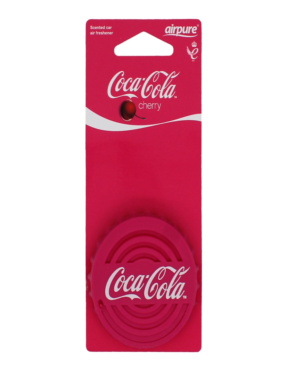Aromatizante Air Pure Coca Cola adorno perfumado de aroma cereza Aromatizante Air Pure Coca Cola adorno perfumado de aroma cereza