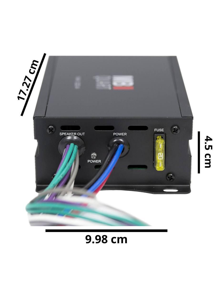 Amplificador para auto NA13204 de 9 V 5