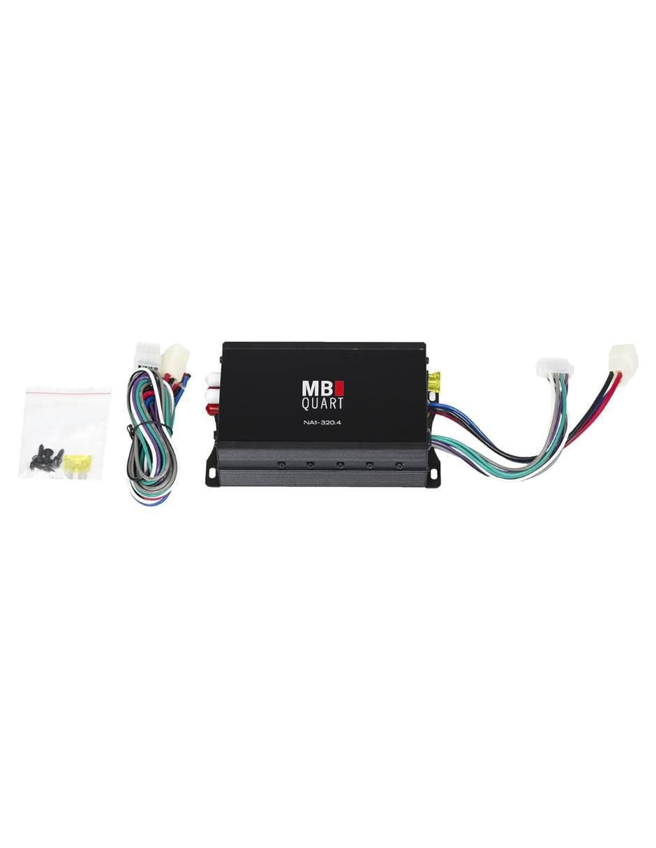 Amplificador para auto NA13204 de 9 V 4