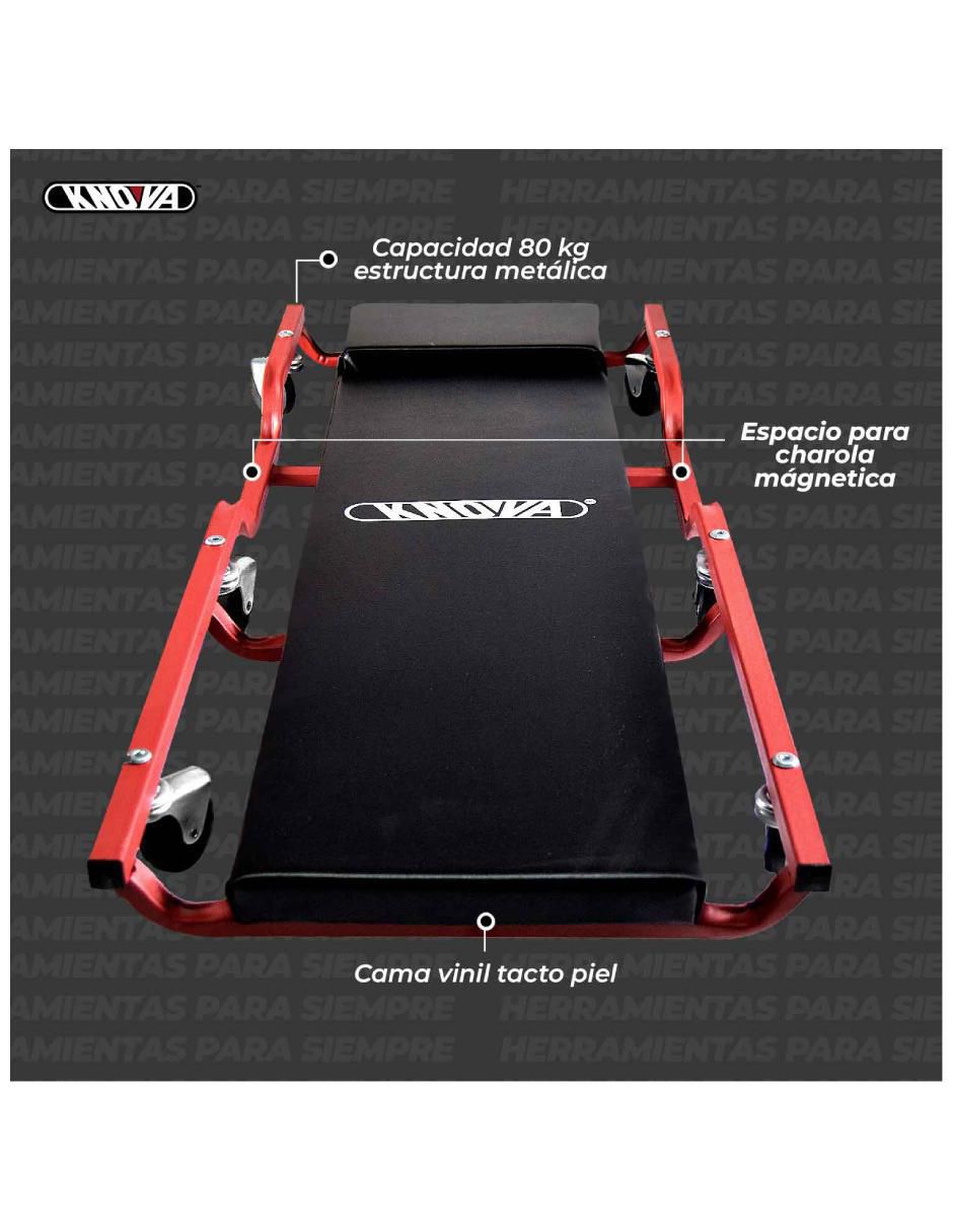 Cama para mecánico de 80 kg 5